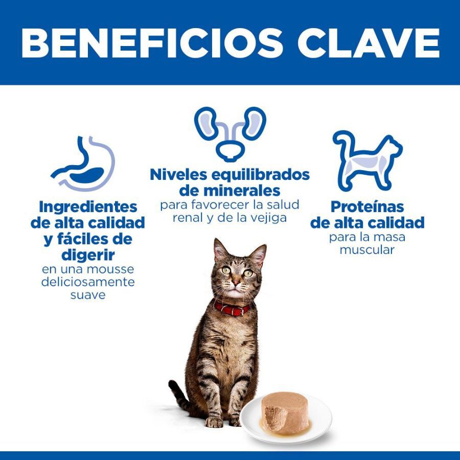 85 g Hill's Science Plan Adult Mousse de Pollo lata para gatos, , large Imagen numero 4