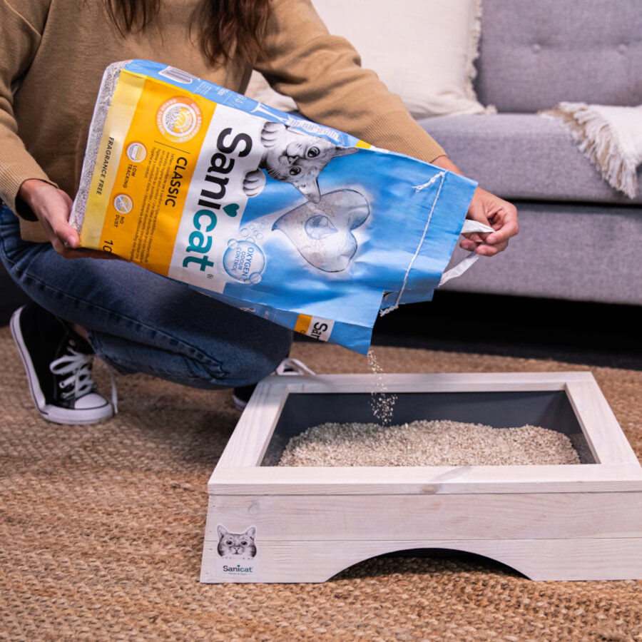 Sanicat Classic Arena absorbente sin perfume para gatos thumbnail