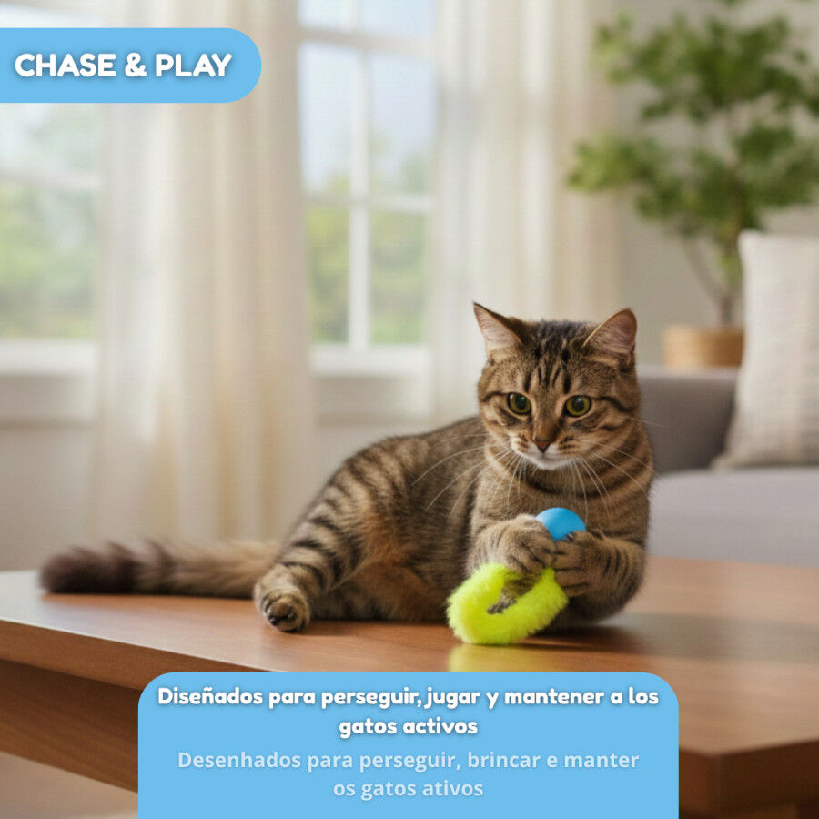 Tootoy! Pelota Interactiva con Cola para gatos, , large Imagen numero 5