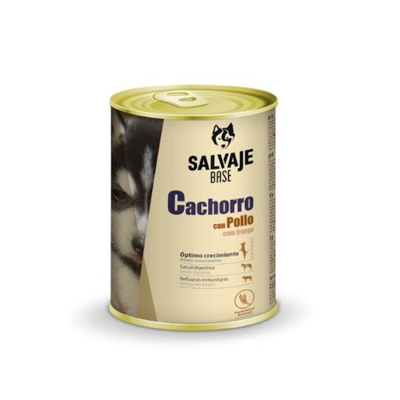 1.2 kg Salvaje Base Pollo lata para cachorros,  Imagen numero 1 1.2 kg Salvaje Base Pollo lata para cachorros, , large Imagen numero 1