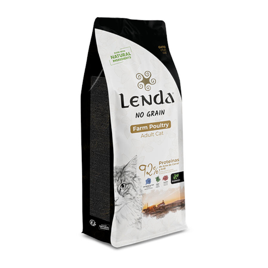 7 kg Lenda No Grain Farm Poultry Adult pienso para gatos, , large Imagen numero 1