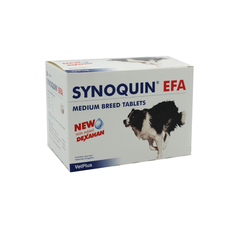 120 c&aacute;psulas VetPlus Synoquin EFA Condroprotector para perros de razas medianas, , large Imagen numero 1