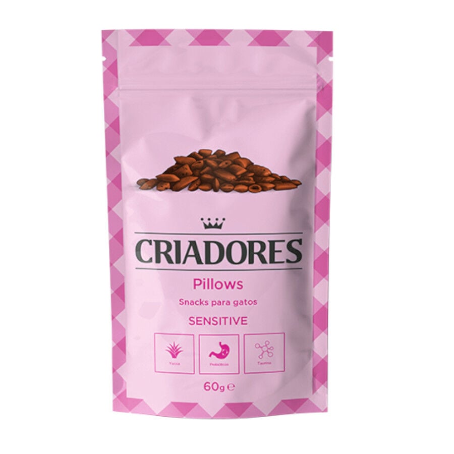 60 g Criadores Bocaditos Sensitive para gatos, , large Imagen numero 1