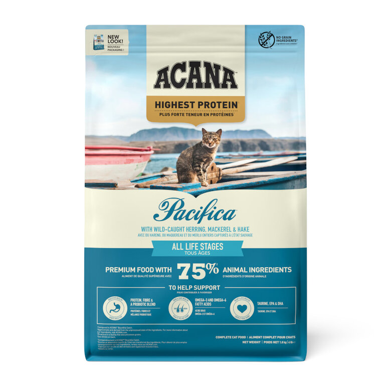 4.5 kg Acana Pacífica pienso para gatos,  Imagen numero 1 4.5 kg Acana Pacífica pienso para gatos, , large Imagen numero 1