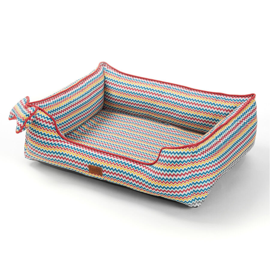 Leeby cama viscoelástica colorida para perros thumbnail