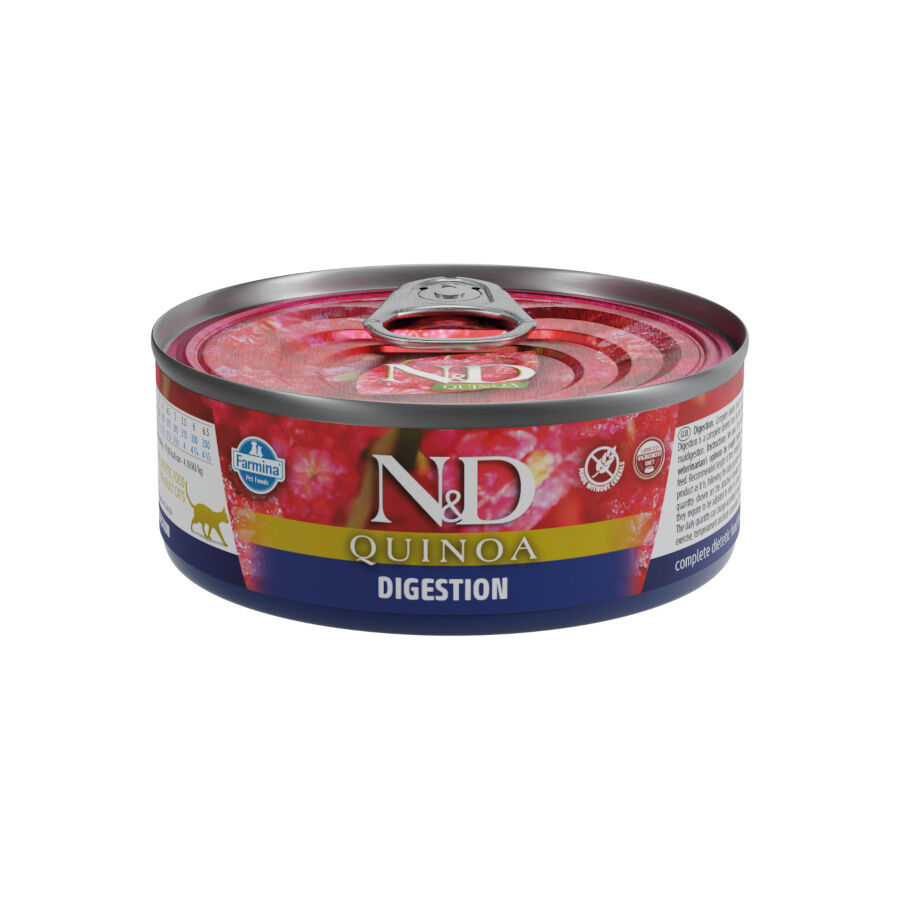 Farmina N&D Digestion Quinoa lata para gatos