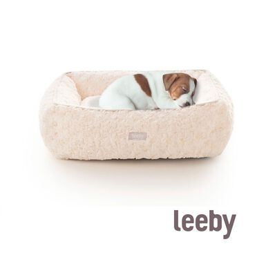 Leeby Cuna Súper Suave con Cojín Desenfundable para cachorros