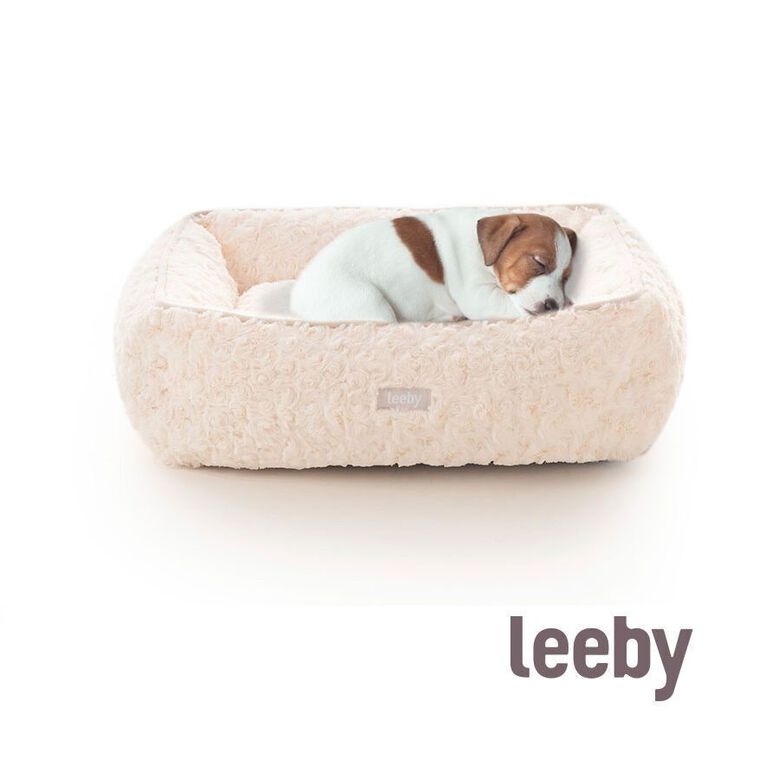 Leeby Cuna Súper Suave con Cojín Desenfundable para cachorros thumbnail