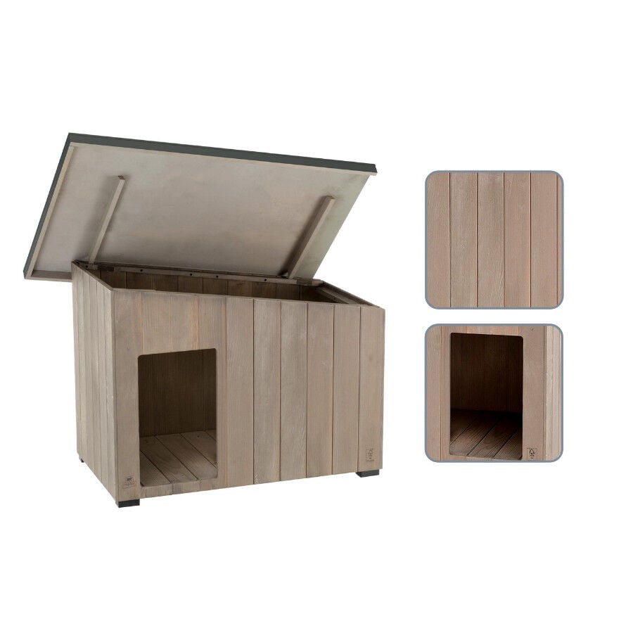 TK-Pet Lake Caseta de Madera para perros, , large Imagen numero 3