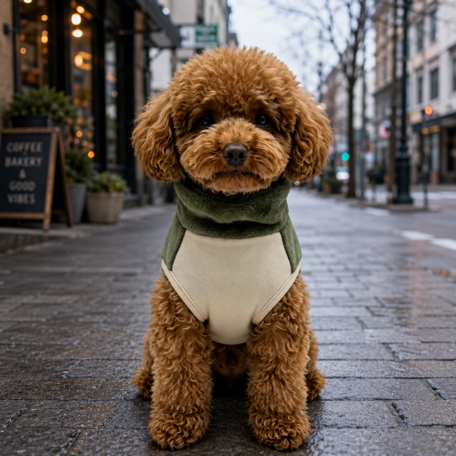 Gotoo Jersey Polar Verde para perros, , large Imagen numero 1