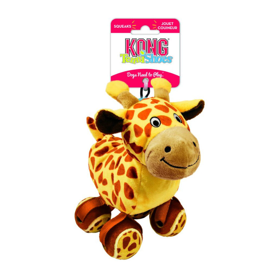 Kong Tennishoes Jirafa de peluche para perros, , large Imagen numero 1