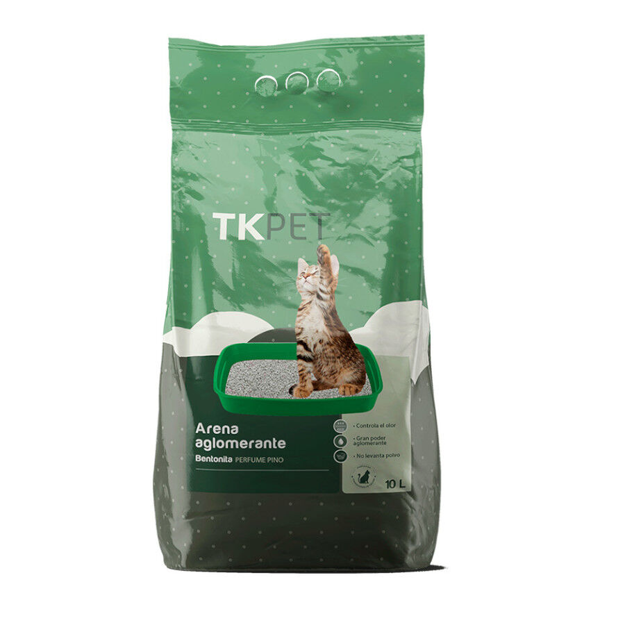 TK-Pet Arena Aglomerante de Bentonita y Pino para Gatos