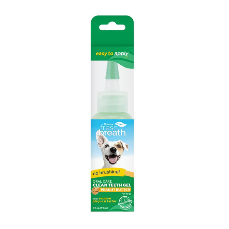 Tropiclean Fresh Breath Gel Mantequilla de Cacahuete para perros | Kiwoko