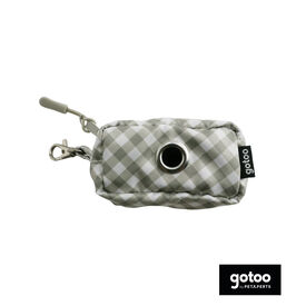 Gotoo Porta bolsas cuadro vichy para perros