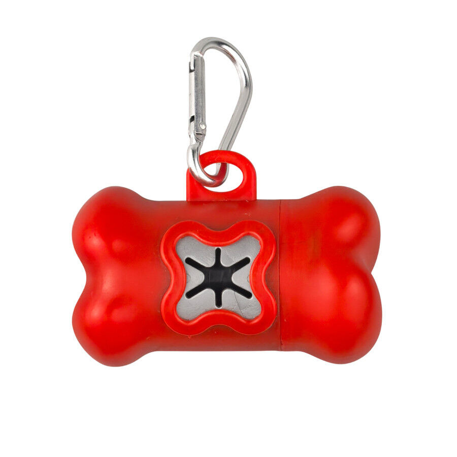 Tk Pet Dispensador Bolsitas Rollo Rojo para perros thumbnail