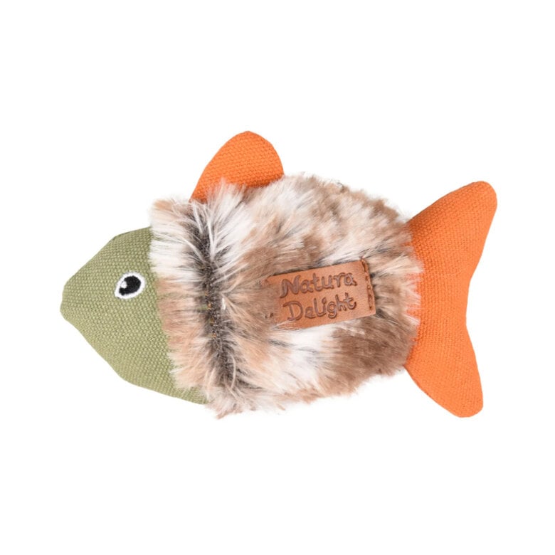 Flamingo Natura Delight Pez de peluche para gatos,  Imagen numero 1 Flamingo Natura Delight Pez de peluche para gatos, , large Imagen numero 1