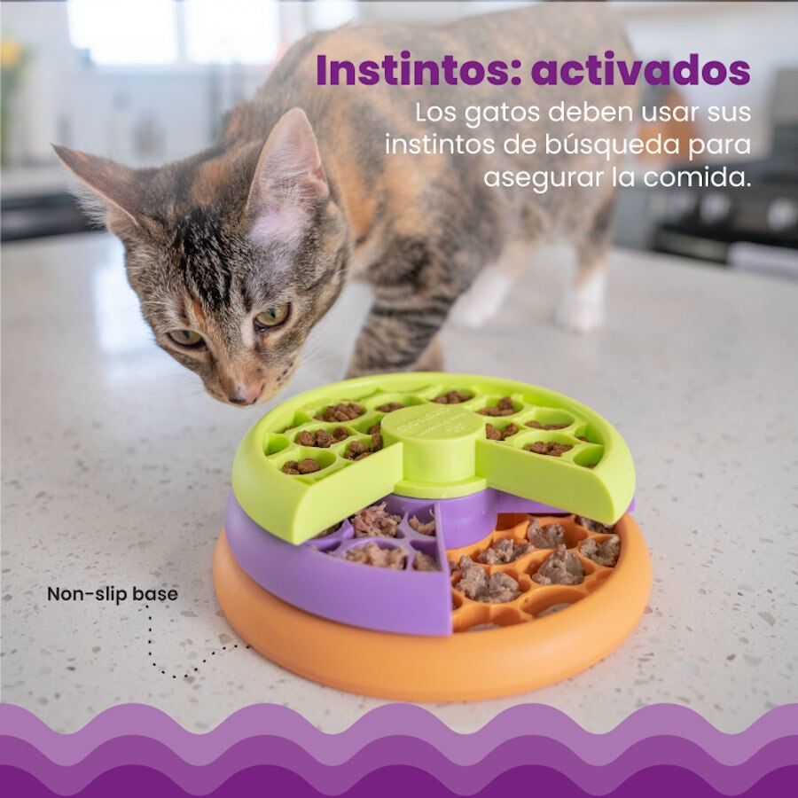 Catstages Nina Ottosson Kitty Lickin’ Layers Comedero Interactivo para gatos thumbnail