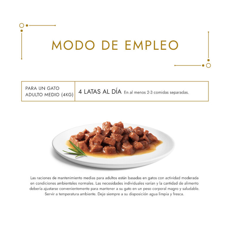 Gourmet Gold Bocaditos en salsa latas para gatos thumbnail