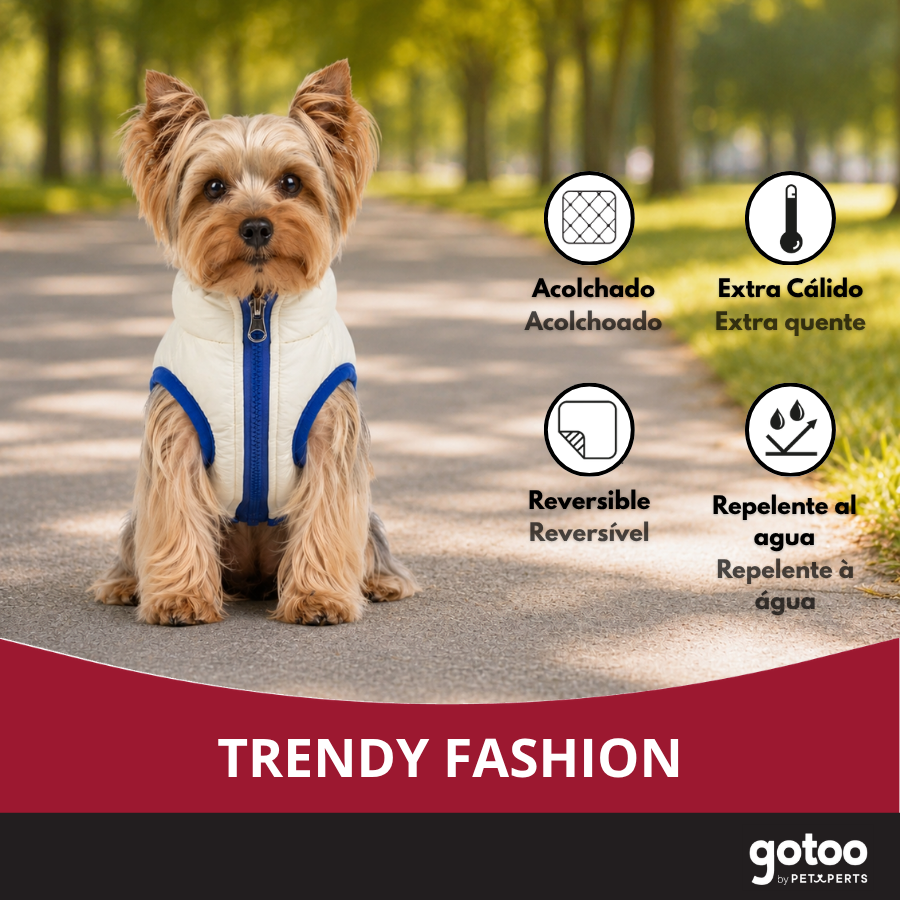 Goto Abrigo Reversible Acolchado para perros, , large Imagen numero 6