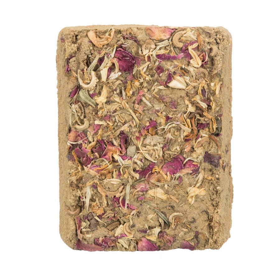 100 g Trixie Piedra de Arcilla con Flores suplemento para roedores, , large Imagen numero 1