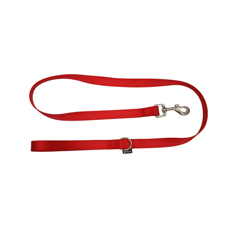 Gotoo Correa de nylon roja para perros