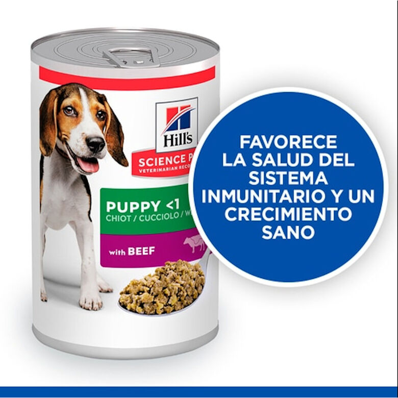 Hill&#039;s Science Plan Puppy Ternera en Paté lata para perros thumbnail