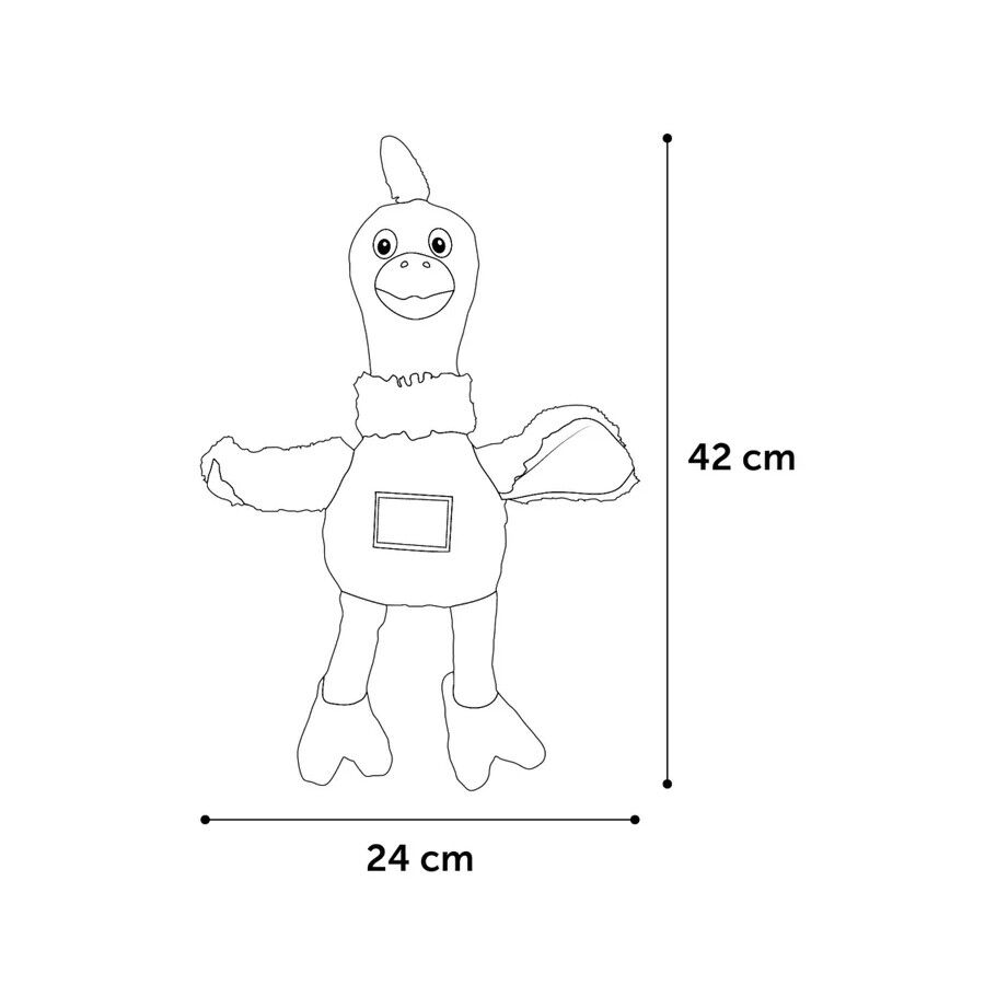 Flamingo Natura Delight Pollo de Peluche para perros thumbnail