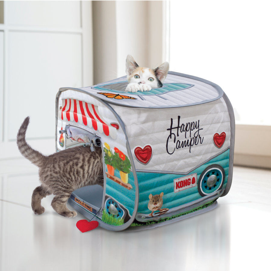 Kong Play Spaces Camper Casa de juguete para gatos thumbnail