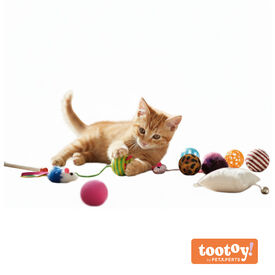 Tootoy! Caja con Juguetes Interactivos para gatos