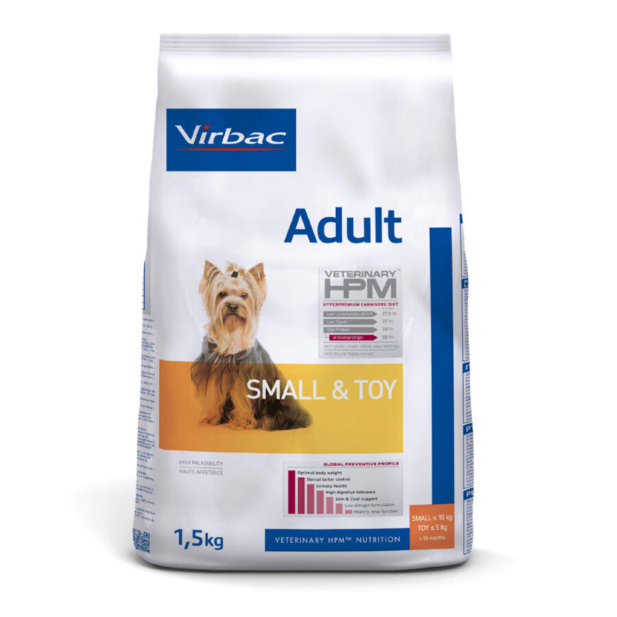 1.5 kg Virbac Veterinary HPM Adult Small y Toy pienso para perros, , large Imagen numero 1