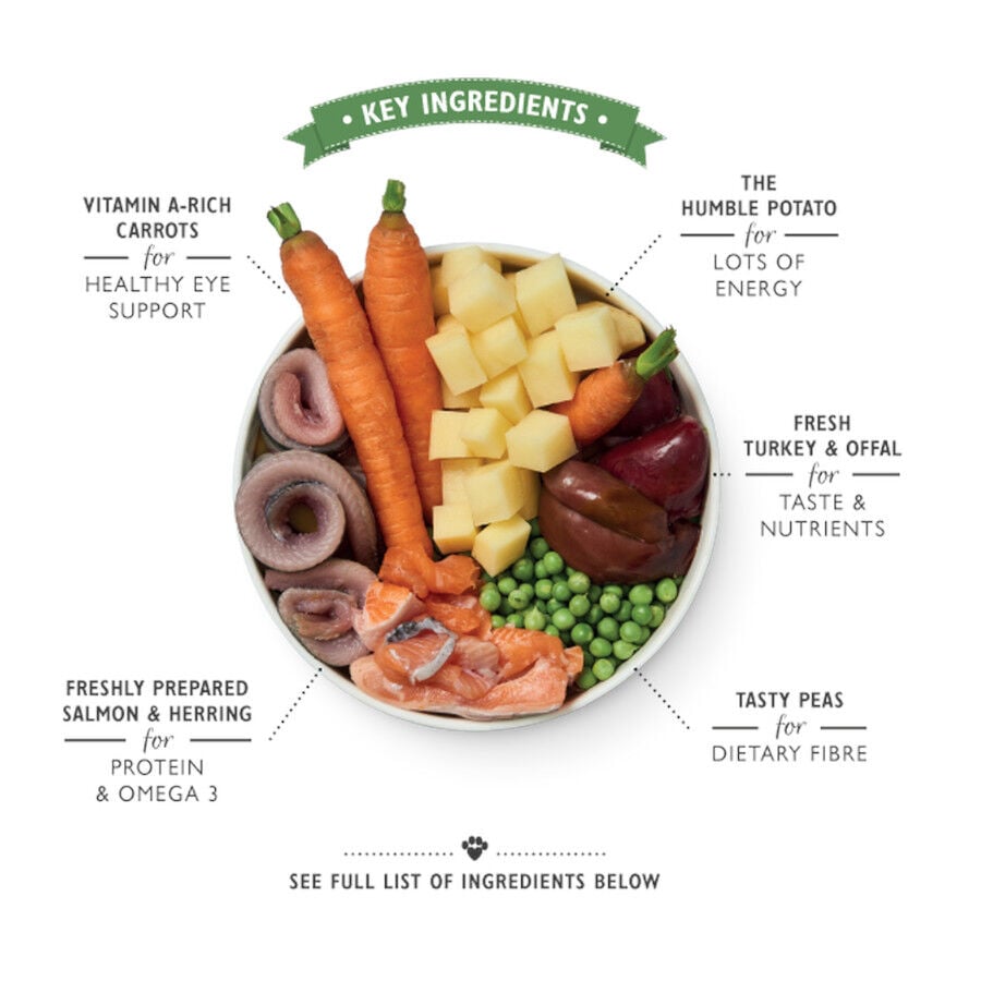 400 g Lily's Kitchen Salm&oacute;n y Arenque lata para perros, , large Imagen numero 2