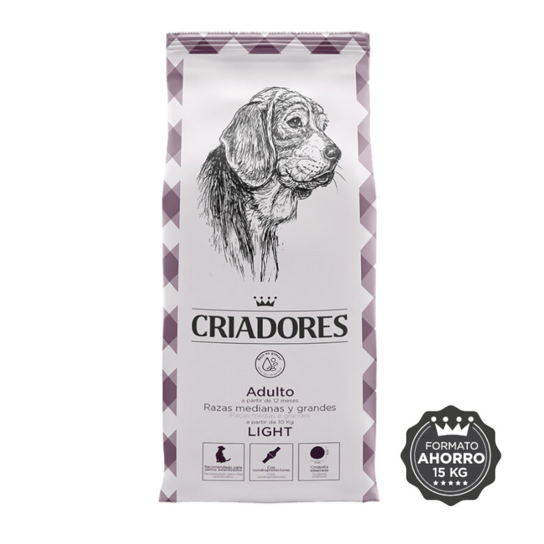15 kg Criadores Adulto Light pienso para perros de raza grande y mediana,  Imagen numero 2 15 kg Criadores Adulto Light pienso para perros de raza grande y mediana, , large Imagen numero 2