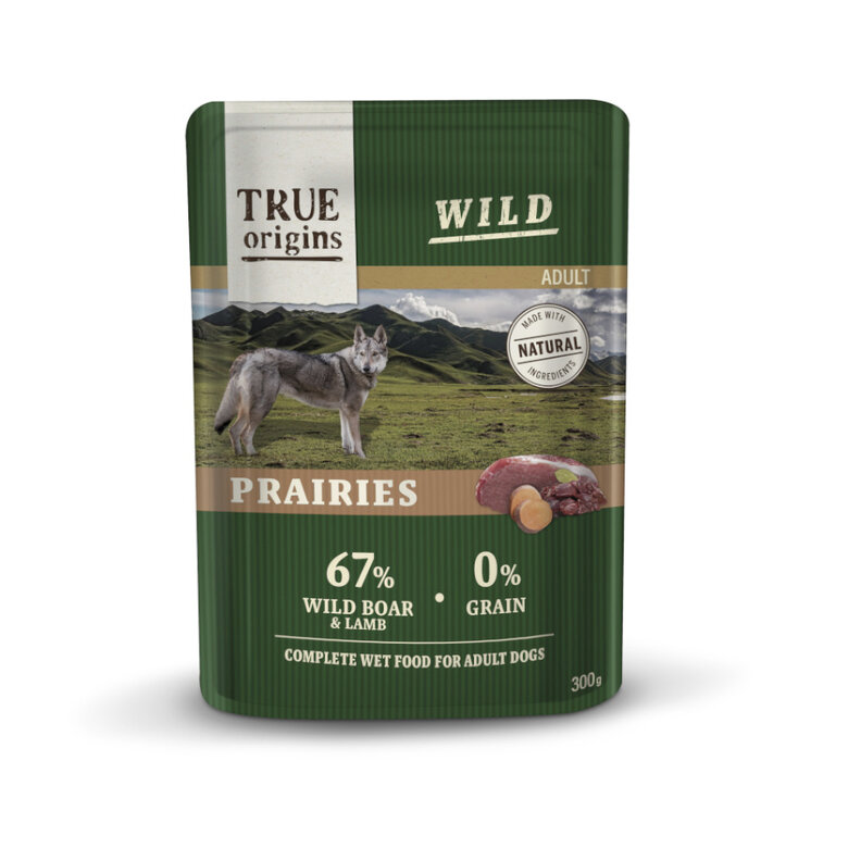 300 g True Origins Wild Praires Jabalí y Cordero sobre para perros,  Imagen numero 1 300 g True Origins Wild Praires Jabalí y Cordero sobre para perros, , large Imagen numero 1