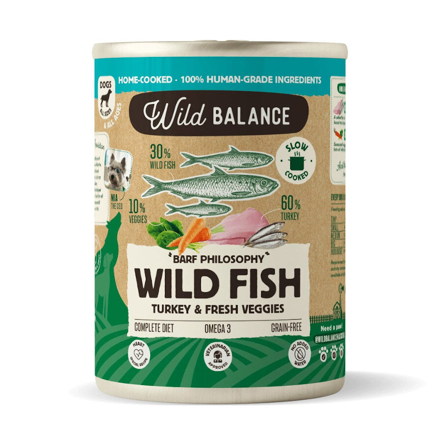 Wild Balance BARF Pescado y Pavo lata para perros thumbnail