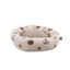 Leeby Cama Donut Antideslizante Blanca con Erizos para gatos, , large indicador imagen numero 4