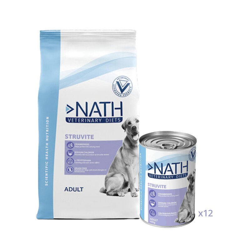 Pack Nath Struvite - pienso y comida húmeda para perro, , large image number null