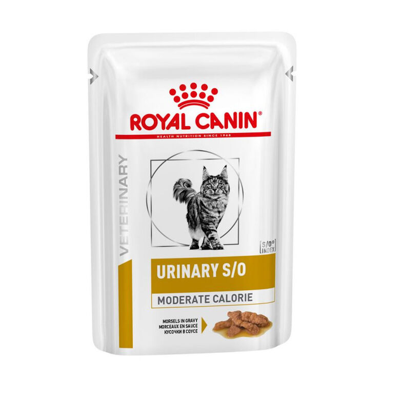 Royal Canin Veterinary Urinary Moderate Calorie sobres para gatos thumbnail