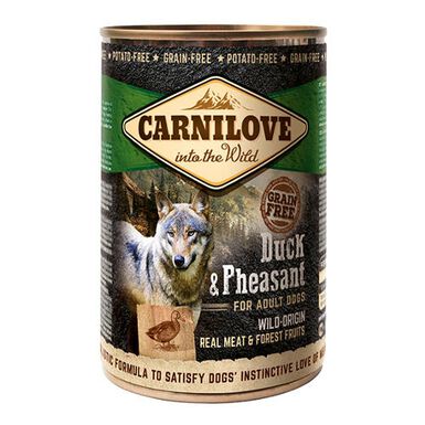 Carnilove Pato y Faisán lata con paté para perros