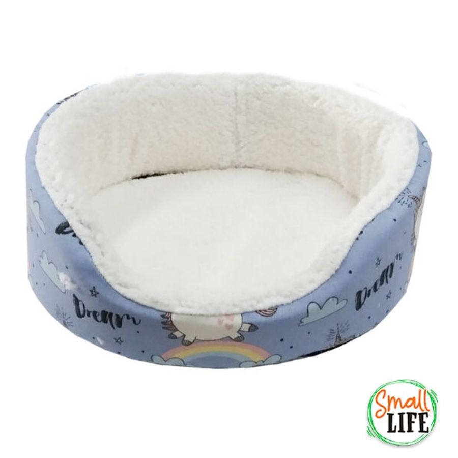 Small Life Cama con Estampado de Unicornio para peque&ntilde;o roedor, , large Imagen numero 2