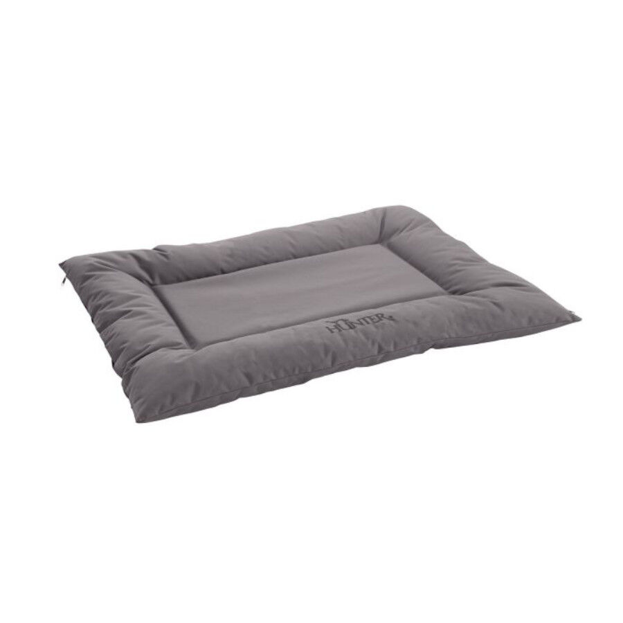 Hunter Gent Antibacterial Cama Impermeable Gris para perros Kiwoko