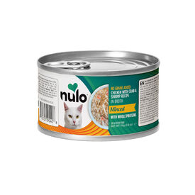 Nulo Minced Pollo con Cangrejo y Gamba Lata para gatos