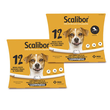 2 x Scalibor Collar Antiparasitario para perros 48 cm - Pack