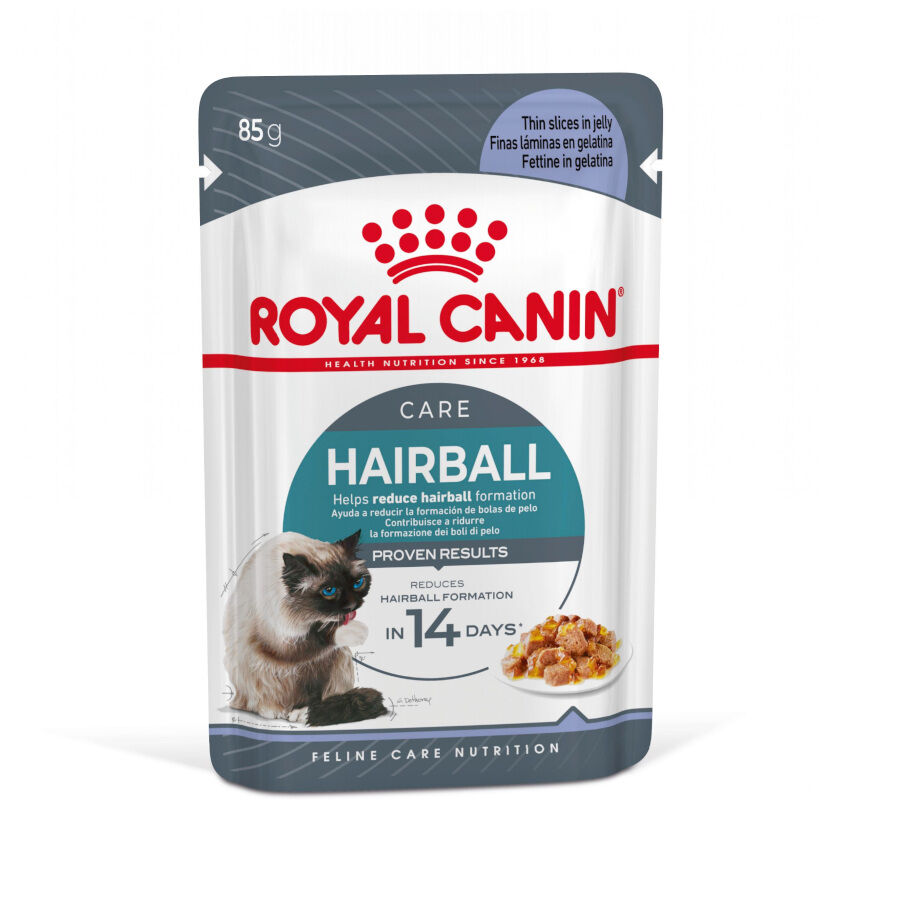 Royal Canin Hairball Care Sobre en Gelatina para gatos thumbnail