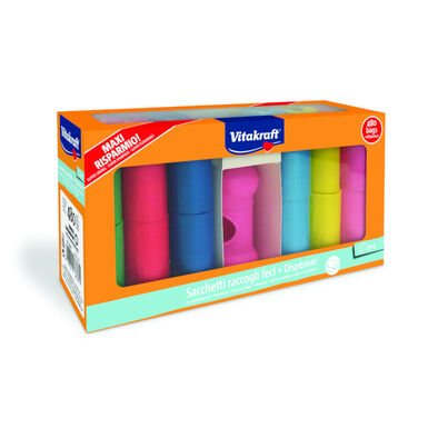 Vitakraft bolsas higiénicas para heces de perro + portabolsas