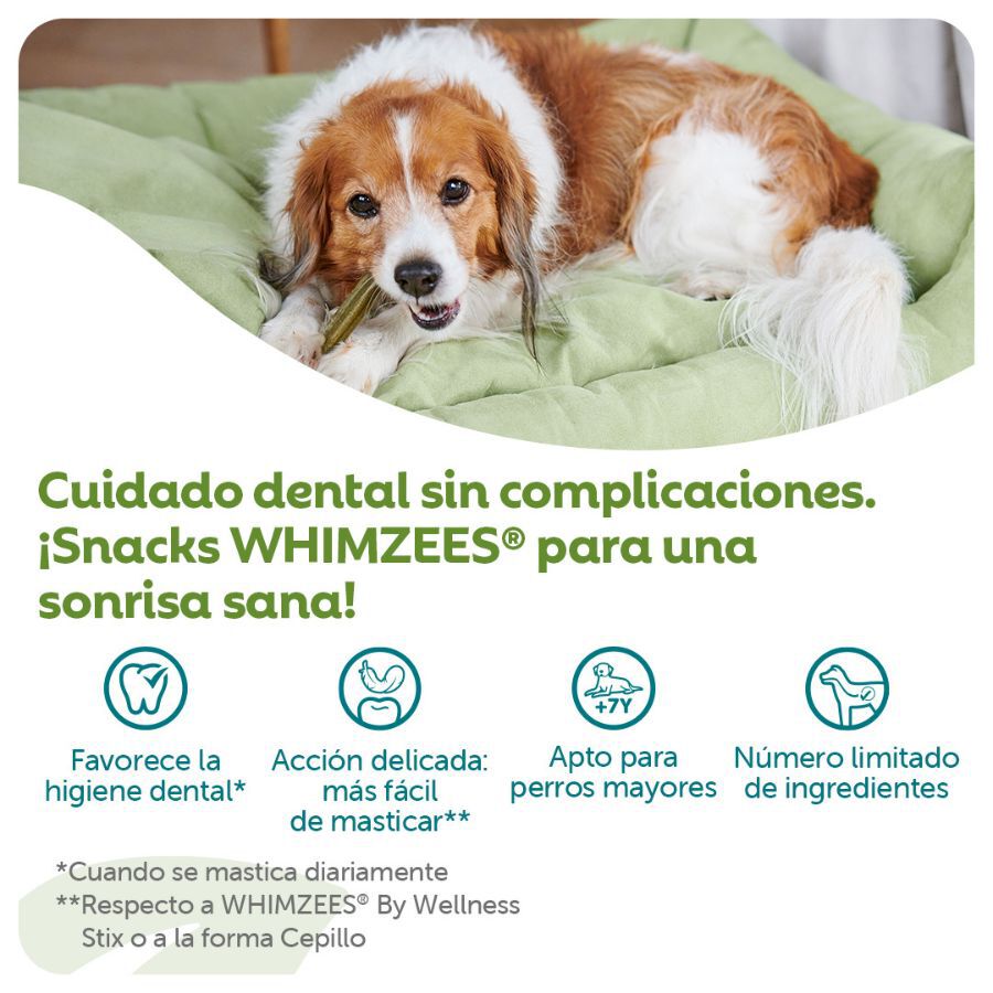 14 barritas Whimzees Snacks Dentales Soft Value Bags M para perros, , large Imagen numero 6