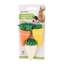 Flamingo Legou Zanahoria de juguete para roedores