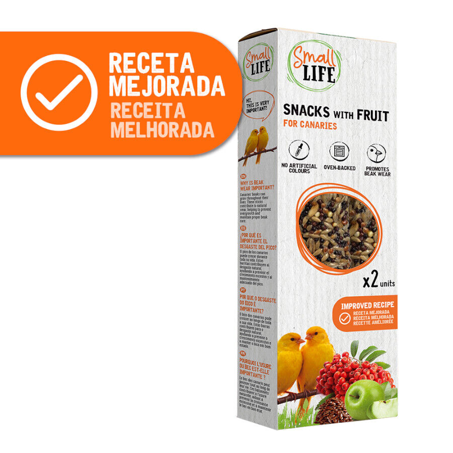 2 barritas Small Life Barritas Snack con Fruta para canarios, , large Imagen numero 2