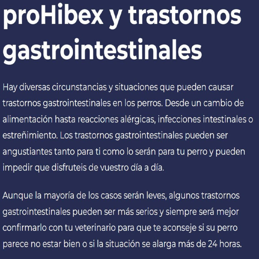 Ecuphar Prohibex Suplemento Gastrointestinal para perros thumbnail