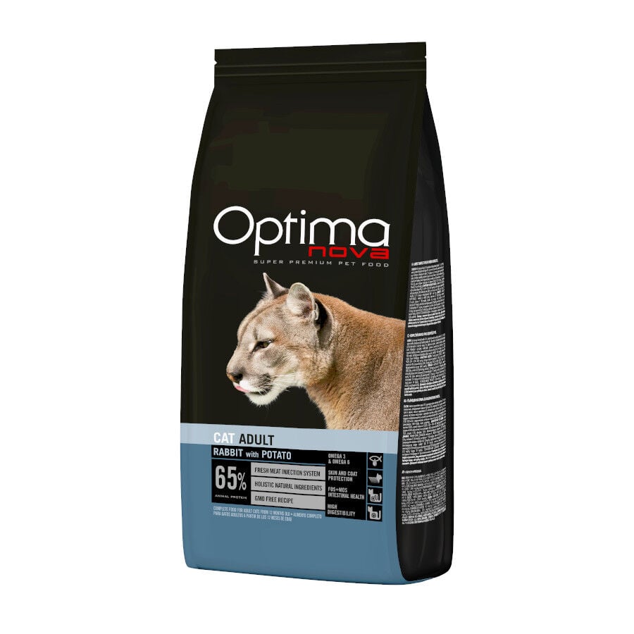 2 kg Optima Nova Grain Free Conejo pienso para gatos, , large Imagen numero 1