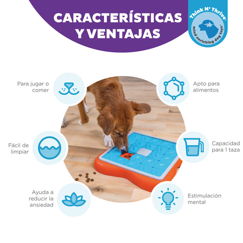 Outward Hound Challenge Slider Rompecabezas de Inteligencia para cachorros thumbnail